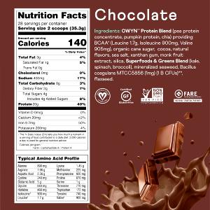 3 scoops (28 g) Veggie Power Protein