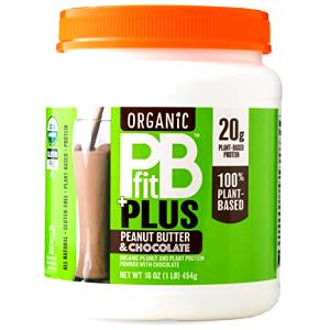 3 scoops (44 g) Vegan Organic PB Fit Chocolate Plus