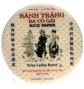 3 sheets (20 g) Rice Paper