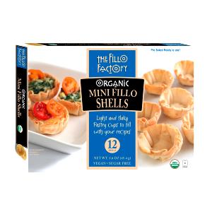 3 shells (11 g) Organic Mini Pastry Shells