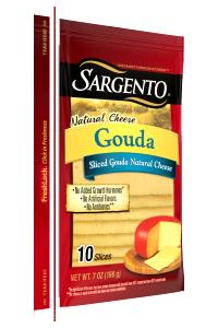 3 slices (1 oz) Sliced Gouda Cheese