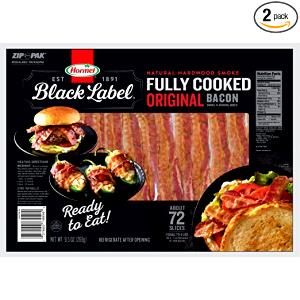 3 slices (12 g) Fully Cooked Bacon