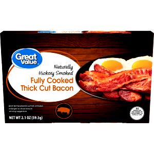 3 slices (12 g) Fully Cooked Hickory Smoked Bacon