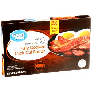 3 slices (14 g) Fully Cooked Bacon