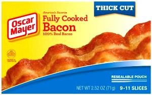 3 slices (18 g) Fully Cooked Thick Cut Bacon