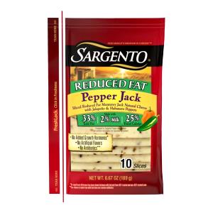 3 slices (28 g) Pepperjack Cracker Cut Cheese