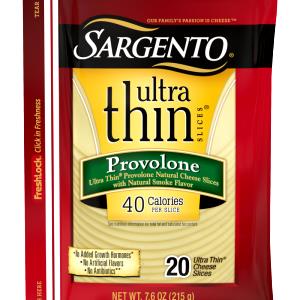 3 slices (32 g) Extra Thin Sliced Provolone Cheese