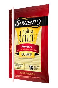 3 slices (32 g) Ultra Thin Sliced Swiss Cheese