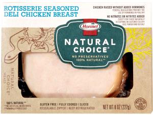 3 slices (56 g) Natural Choice Rotisserie Style Deli Chicken Breast