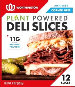 3 Slices Meatless Corned Beef Slices