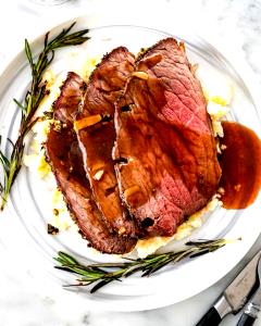 3 slices Roast Beef