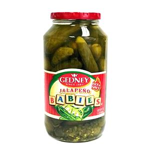 3 small pickles (28 g) Jalapeno Babies