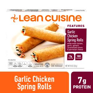 3 spring rolls (113 g) Craveables Garlic Chicken Spring Rolls