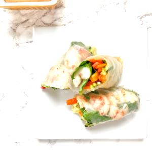 3 spring rolls Tortilla Spring Rolls (Any Three)