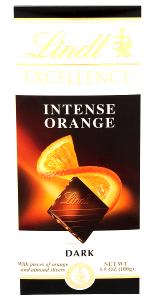 3 squares (30 g) Excellence Intense Orange Dark Chocolate
