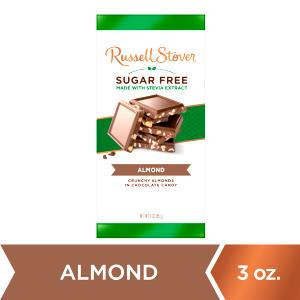 3 squares (32 g) Sugar Free Almond Chocolate Bar