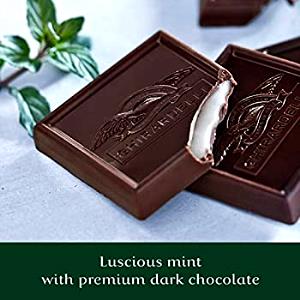 3 Squares Bar, Dark Chocolate W/White Mint Filling