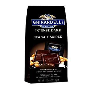 3 squares Sea Salt Soiree Dark Chocolate