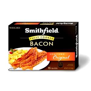 3 strips (15 g) Fully Cooked Hickory Smoked Sliced Bacon