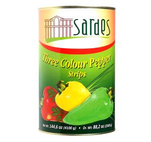 3 strips (7 g) Green Peppers