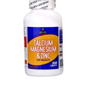 3 tablets Calcium Magnesium Zinc
