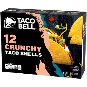 3 taco shells (32 g) Crunchy Taco Shells