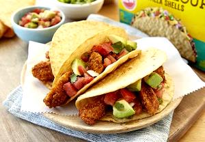 3 tacos Crispy Chicken Tacos