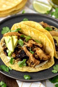 3 tacos Mojo Pork Tacos