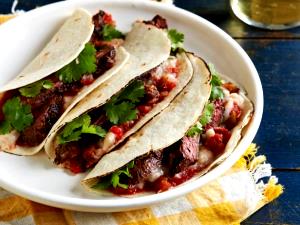 3 tacos Steak Soft Tacos
