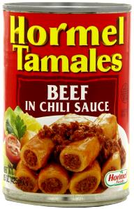 3 tamales (213 g) Tamales Beef in Chili Sauce