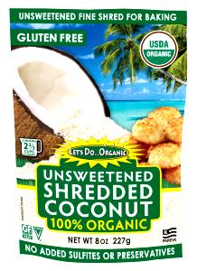 3 tbsp (15 g) Unsweetened Shredded Organic Coconut