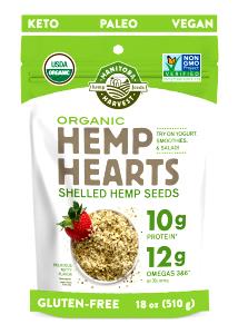 3 tbsp (30 g) Raw Shelled Hemp Seeds