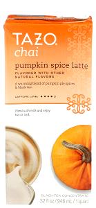3 tbsp (34 g) Pumpkin Spice Chai Tea Latte Mix