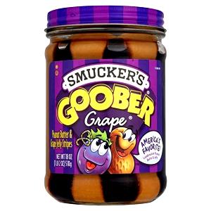 3 tbsp (56 g) Goober Grape Peanut Butter & Grape Jelly Stripes