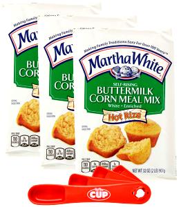 3 Tbsp Corn Meal Mix, White