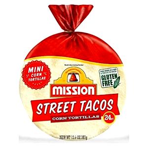 3 tortillas (44 g) Mini Corn Tortillas