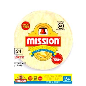 3 tortillas (56 g) Yellow Corn Tortillas
