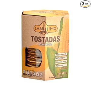 3 tostadas (30 g) Oven Baked Corn Tostadas