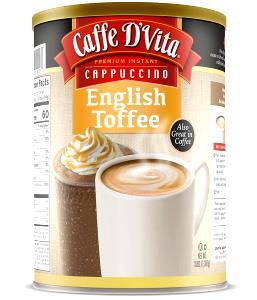 3 tsp (14 g) English Toffee Cappuccino