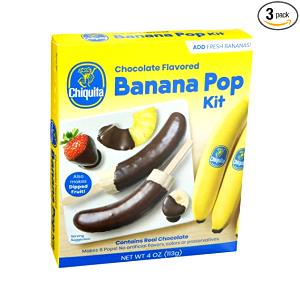 3 tsp (14.1 g) Chocolate Flavored Banana Pops