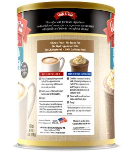 3 tsp French Vanilla Cappuccino