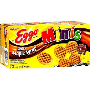 3 Waffles Waffle, Buttery Mapple Syrup, Mini