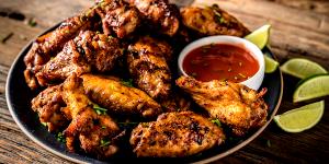 3 wings (92 g) Tequila Lime Wings