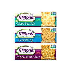 30 crackers (30 g) Crispy Whole Grain Baked Crackers
