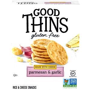 30 crackers (30 g) Garlic Rice Thins