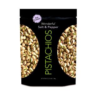30 Grams Pistachios, Salt & Pepper