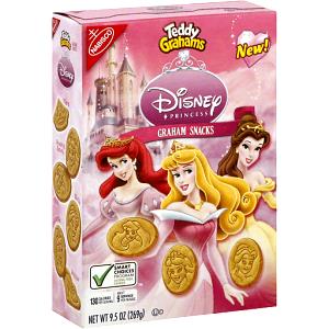 30 Grams Teddy Grahams Cookies, Disney Princess