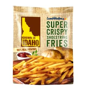30 pieces (3 oz) Super Crispy Shoestring Fries