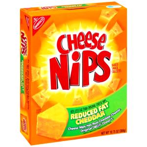 31 crackers (30 g) Cheese Nips Reduced Fat Cheddar