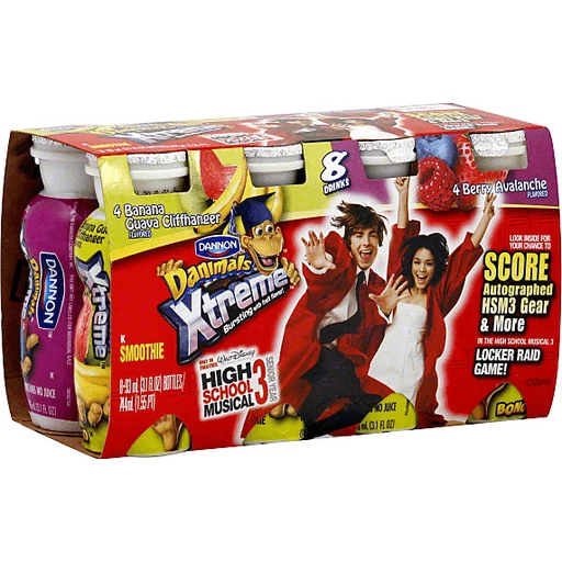 3.1 Fl Oz Danimals Xtreme, Banana Guava Cliffhanger